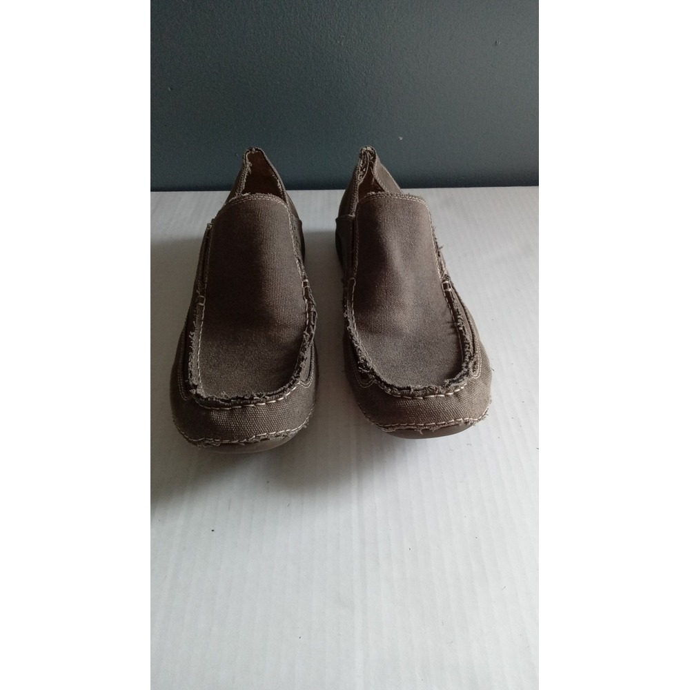 Canvas Slip On Loafers Casual Comfort Shoes Size Unknown